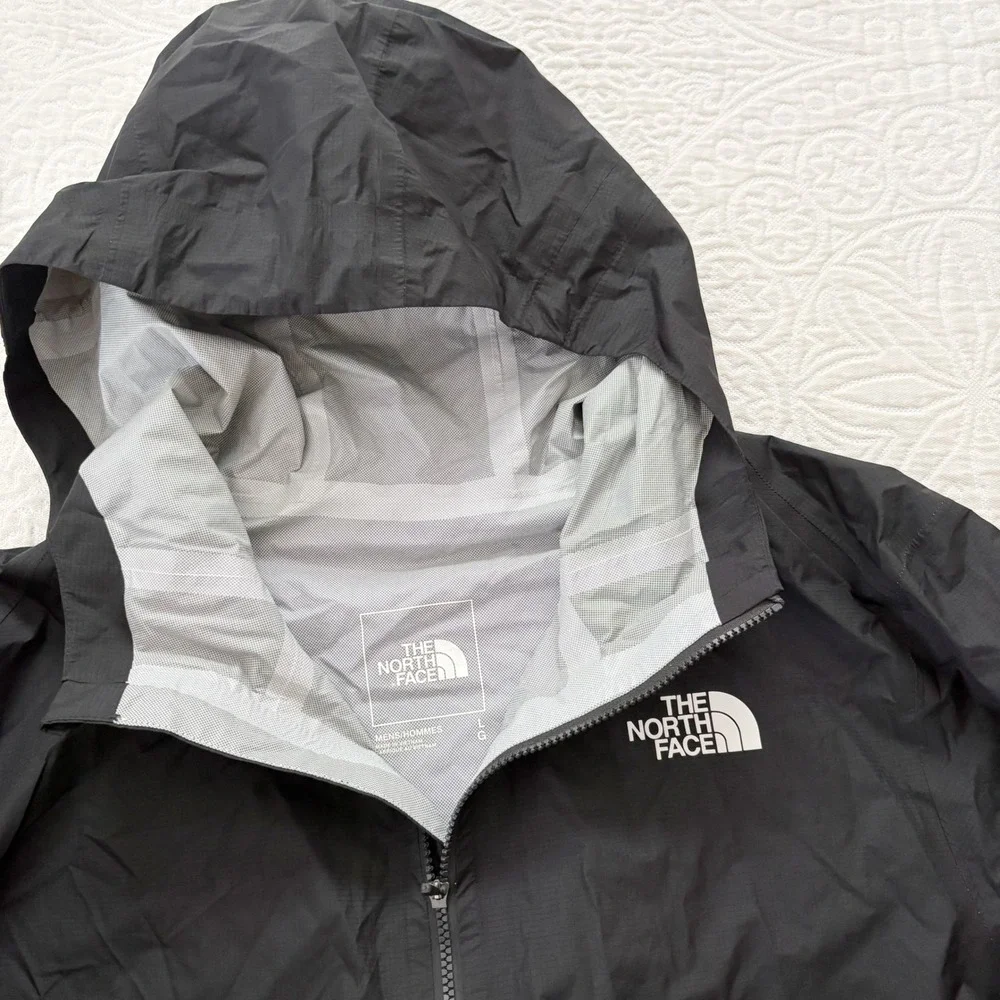 The North Face Men's First Dawn Packable Jacket, Black‎ Sz L